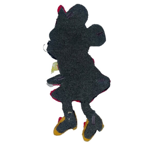 Vintage Mickey & Minnie Mouse Homemade Felt  Magnet on backs Hand Made Craft - Picture 8 of 8